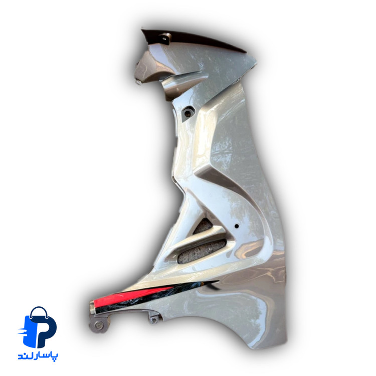 بادگیر(پالونی)داخل(جفتی) فابریک بی کلاج آوا(نقره ای)