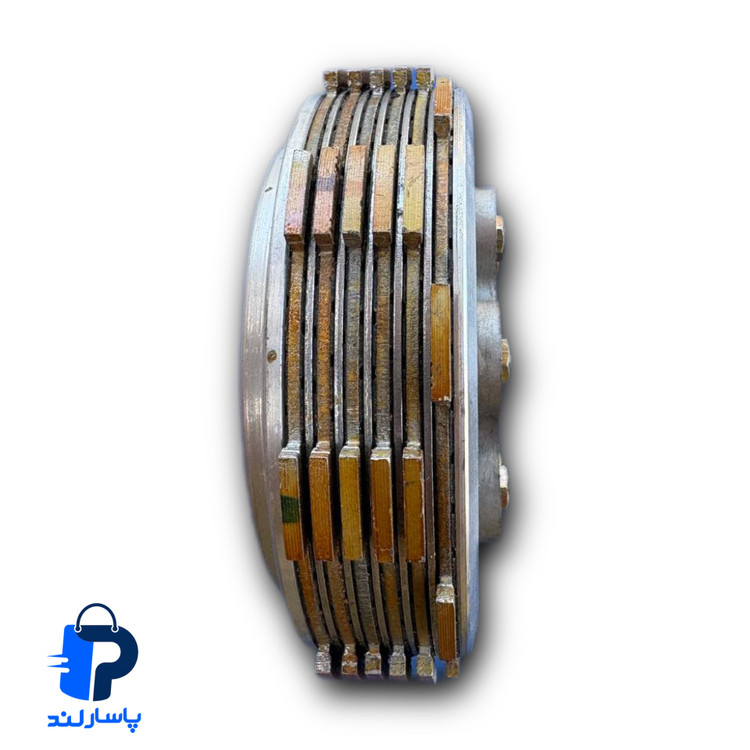 دیسک کلاج و چهارشاخ کلاج(۶پیچ)کامل فابریک تریل جی وای(G,Y)زیپ استار پیشرو